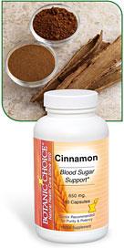 Cinnamon Supplement encourages healthy digestion and blood sugar